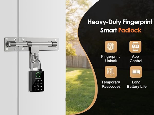 smart padlock