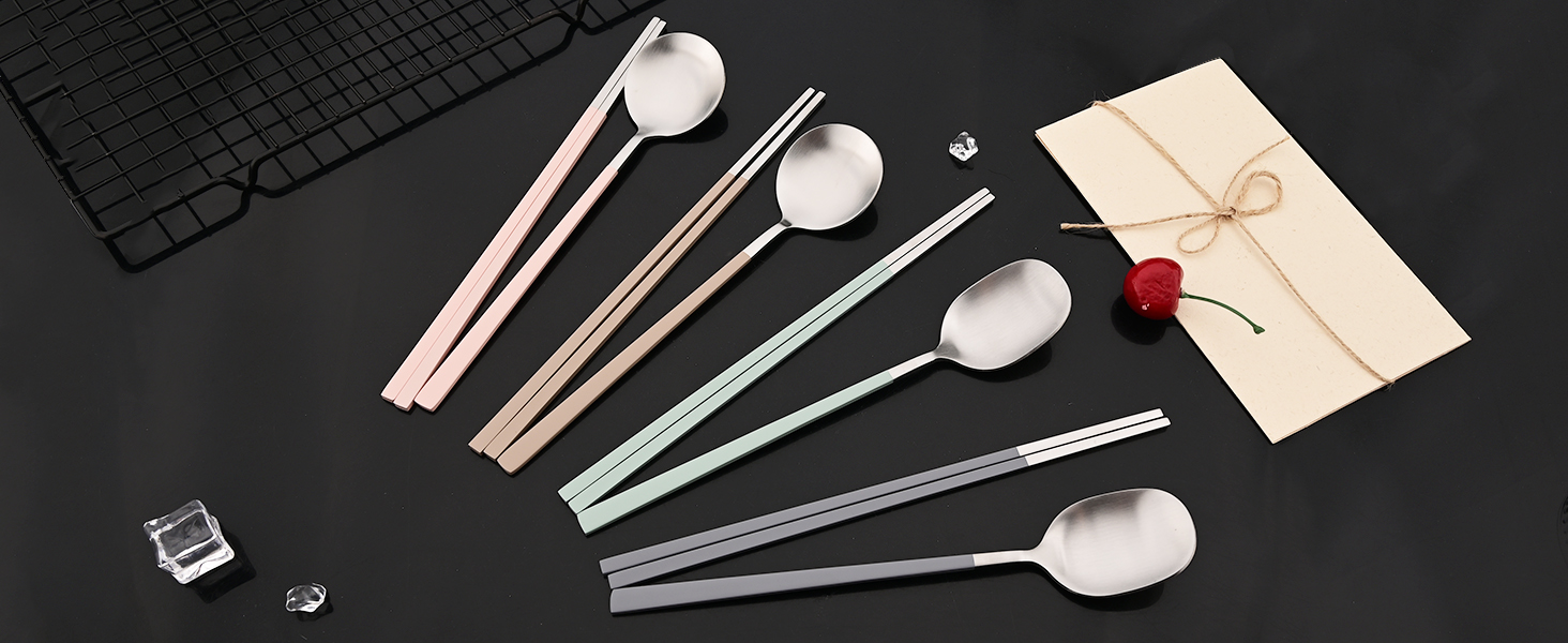 chopsticks spoons set