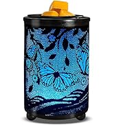 Leyoue Electric Wax Melt Warmer PTC Heating Plate with 7 Colors LED Changing Light Wax Warmer Fra...