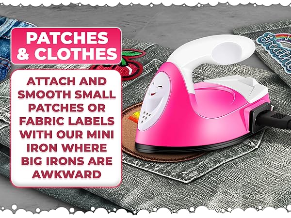 portable mini iron mini clothes iron small clothes iron mini press iron craft iron for crafting