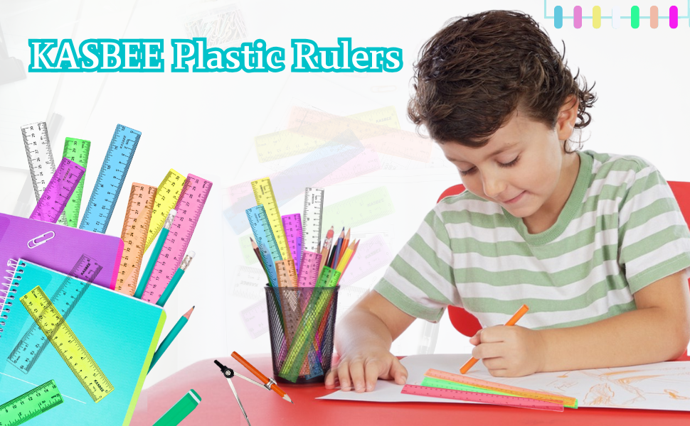 KASBEE plastic rulers