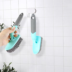 Bathroom Scrub Brush is a heavy-duty shower brush for cleaning