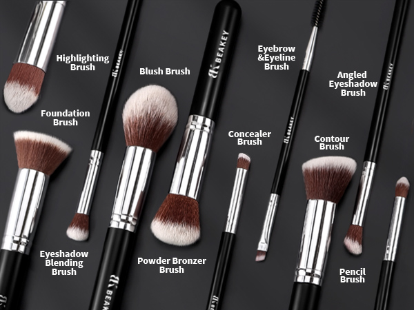 Makeup Brushes Premium Synthetic Foundation Face Brush Eyeshadow Kabuki Blush Brush gifts for mom