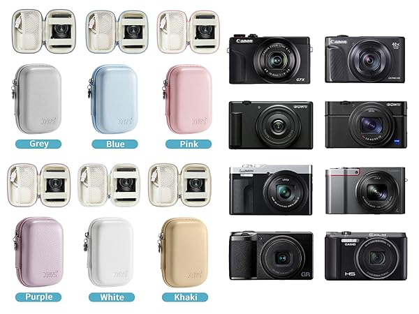 hard samll bag accessories compact cameras storage holder travel panasonic lumix zs100 carrying