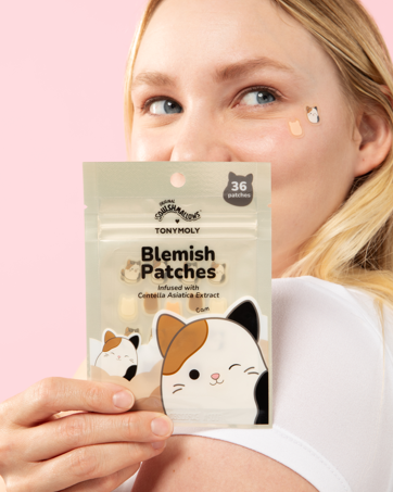 Tonymoly Squishmallows Cam the Calico Cat Blemish Patches