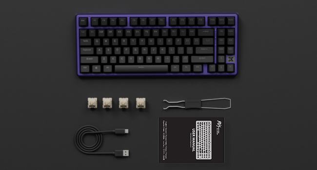 rk x87 keyboard