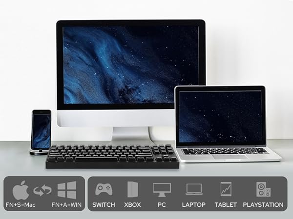 P87 Wireless Gaming Keyboard