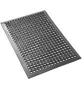 GRIDMANN Commercial Restaurant Floor Mats, Anti-Fatigue, Non-Slip and Grease Resistant Rubber Kit...