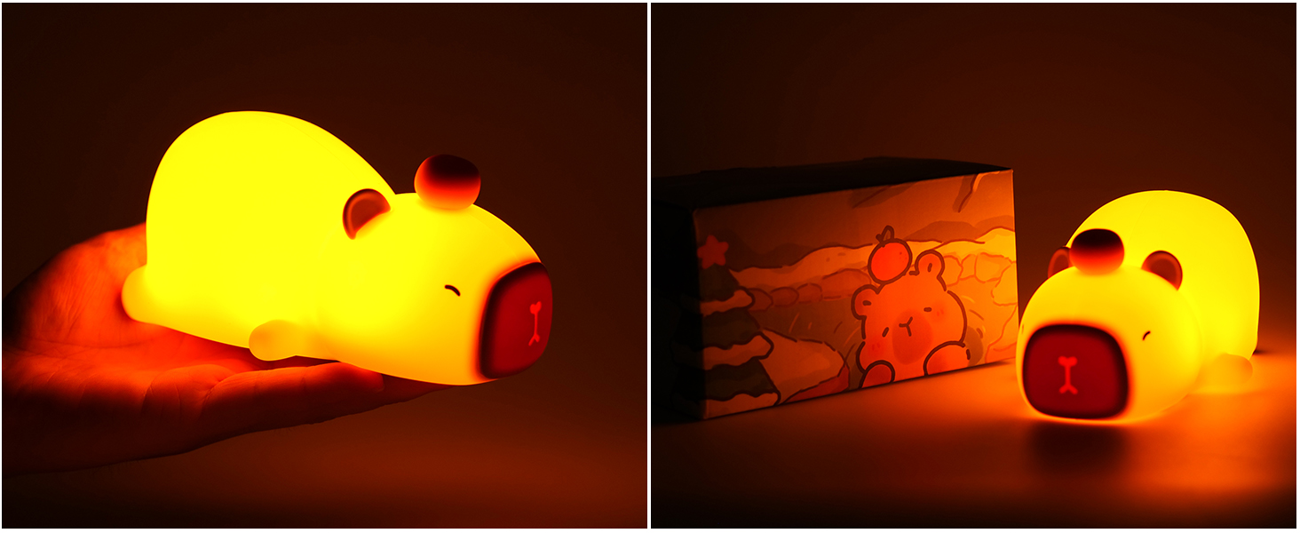 rechargeable night light, funny gifts, kawaii stuff, night light