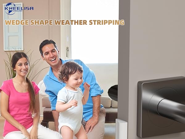 Wedge-Shape Weather Stripping