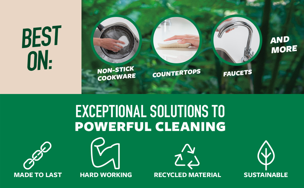 Greener Clean Scrub and wipe
