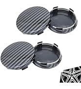 Qurbuns 4 PCS Wheel Center Caps, OD 2.36