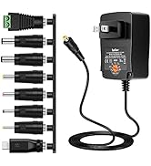 Belker 36W Universal 3V 4.5V 5V 6V 7.5V 9V 12V AC DC Adapter Power Supply for LCD LED Light Strip...