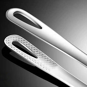 Korean BBQ Tongs Stainless Steel Grill Tongs Tweezers Pasta Salads Tongs Cooking Kitchen Tongs