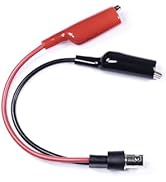 BOCEUC BNC Test Leads, BNC (F) to Alligator Clip, Test Lead Breakout Cable for Multimeter, 5A Cur...