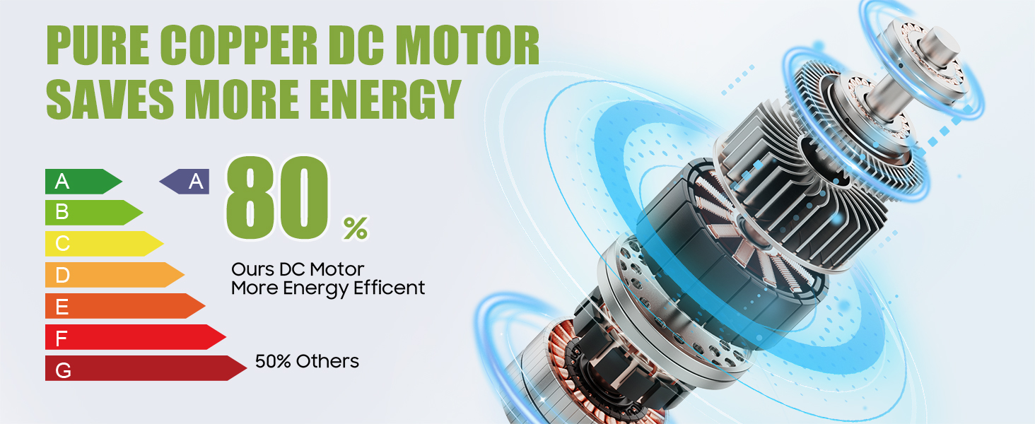 DC Reversible Motor Ceiling Fans