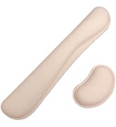 Bloss 2 Wrist Rest Support for Mouse Pad & Keyboard Set, Ergonomic Design Wrist Support Pad for K...