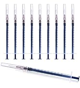 1ml 27G 1/2 Inch Plastic Industrial Measuring Tools, Individually Packed (100 PACK)