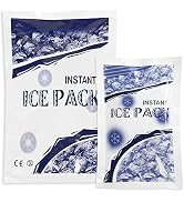 LotFancy Instant Ice Pack, 12PCS Disposable Cold Packs, Cold Therapy Compress for Emergency First...
