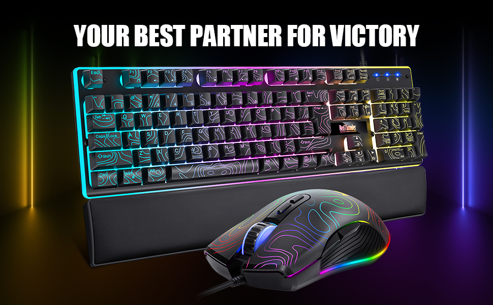 keyboard and mouse