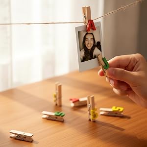 Mini Letter Clothespins