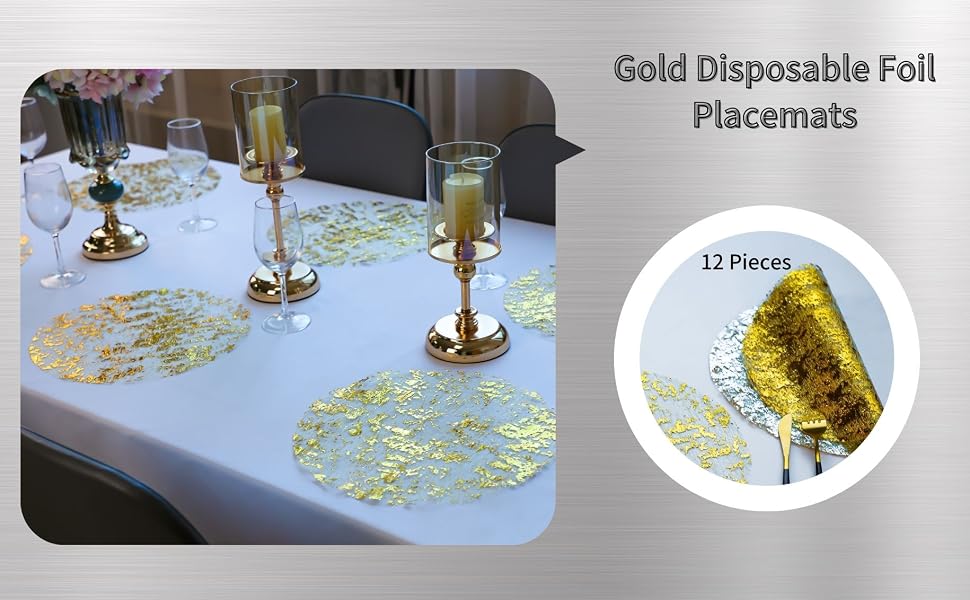 Disposable Placemats set of 12
