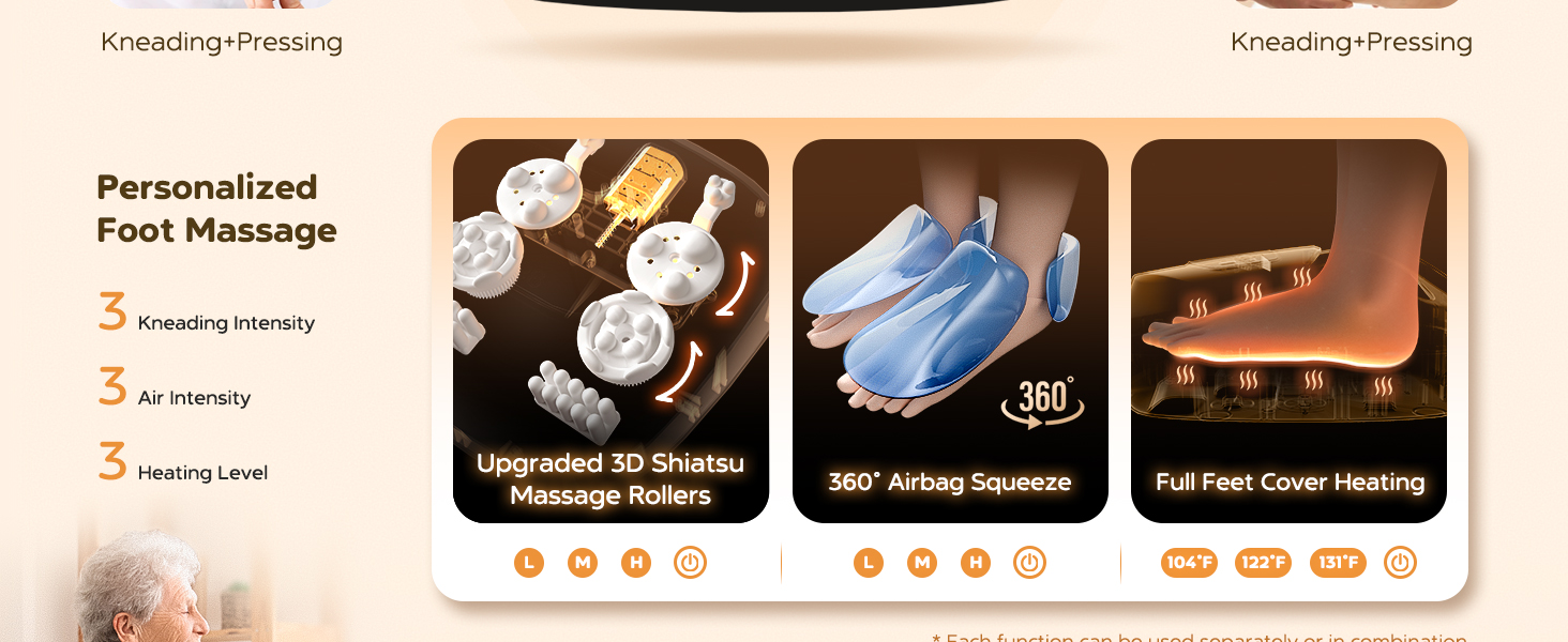 personalized foot massage
