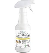Poultry Spray by Premo Guard – Treat Mites, Fleas, Flies, and Lice – Fast Acting & Effective – Ch...