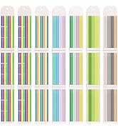 SIQUK 4200 Pieces Morandi Highlighter Tape Set Transparent Sticky Tabs Flag Page Markers Tabs Boo...