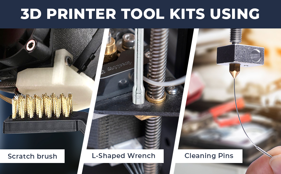 3D Printer Nozzle Maintenance Kit