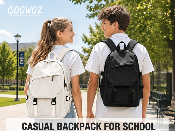 fashin school backpack for women men