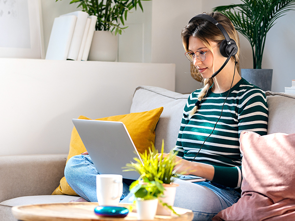 usb headset with microphone for pc laptop 3.5mm wired computer headset headphone with microphone