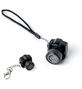 Gugxiom Mini Keychain Camera, 0.98 inch Mini Thumb Camera, Micro Mini DV DVR Camera Camcorder Key...