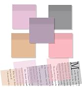 10 Pads Transparent Sticky Note,500Pcs 3x3in,Clear Sticky Notes,See Through Sticky Notes Suitable...