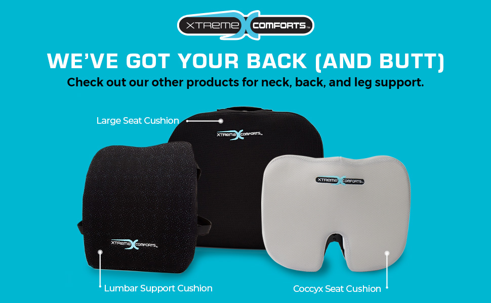 We've got your back (and butt)