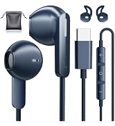 USB C Headphones for iPhone 16/15, Wired Earbuds USB C for Samsung S24 S25 Ultra A16 5G USBC Wire...