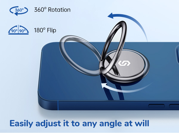 phone ring holder finger