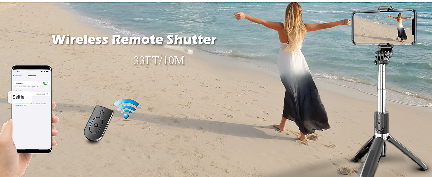 Group Selfies Live Streaming Video Recording Selfie Stick Girl Gift