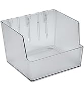 Allspace Wall Mount Large Storage Bin Box for Pegboard Wall Mount System, Closet, Garage Utility ...
