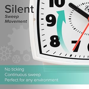 equity, lacrosse, la crosse, 33100, quartz clock, analog time, bedside alarm, backlight, corded