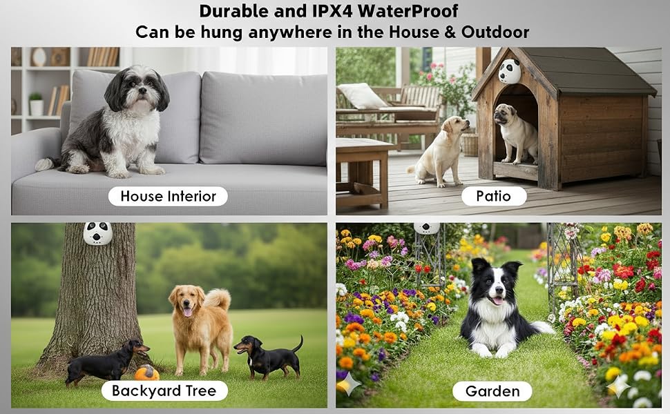 Bark Deterrent Device