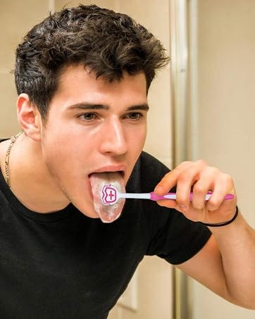 tongue cleaner helps you maintain a cleaner tongue daily which to overall better dental hygiene