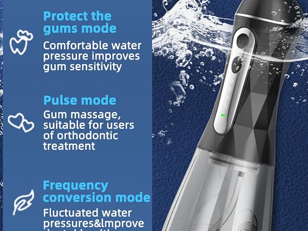 4 Flossing Modes