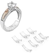 Coopache Invisible Ring Size Adjuster for Loose Rings – Ring Guard, Ring Sizer, 7 Sizes Fit Almos...