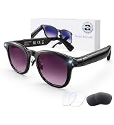 AI Smart Glasses with Camera, 8MP HD Bluetooth Camera Glasses for Women Men | 1080P Video Recordi...