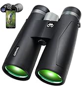 12x50 HD Binoculars for Adults High Powered with Upgraded Phone Adapter, Large View Binoculars wi...