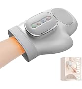 Feyano Hand Massager with Heat and Compression, Rechargeable for Daily Use | Full-Hand Massage, 3...