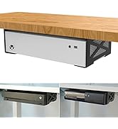 Monzlteck Universal Under Desk storage Mount for Xbox Series S, Xbox One S/X,Xbox 360,PS4 Slim/pr...