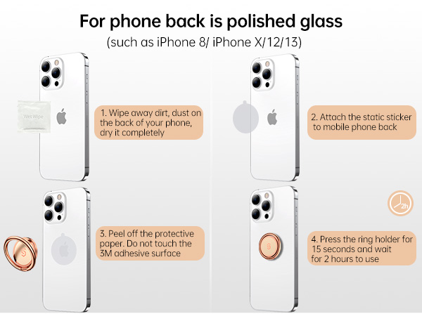 phone ring stand