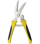 BOOSDEN Household Shears, Metal Sheet Cutters,Sharp Wire Cutters,Tin Snips Cut Tin,Metal Cutter,8...